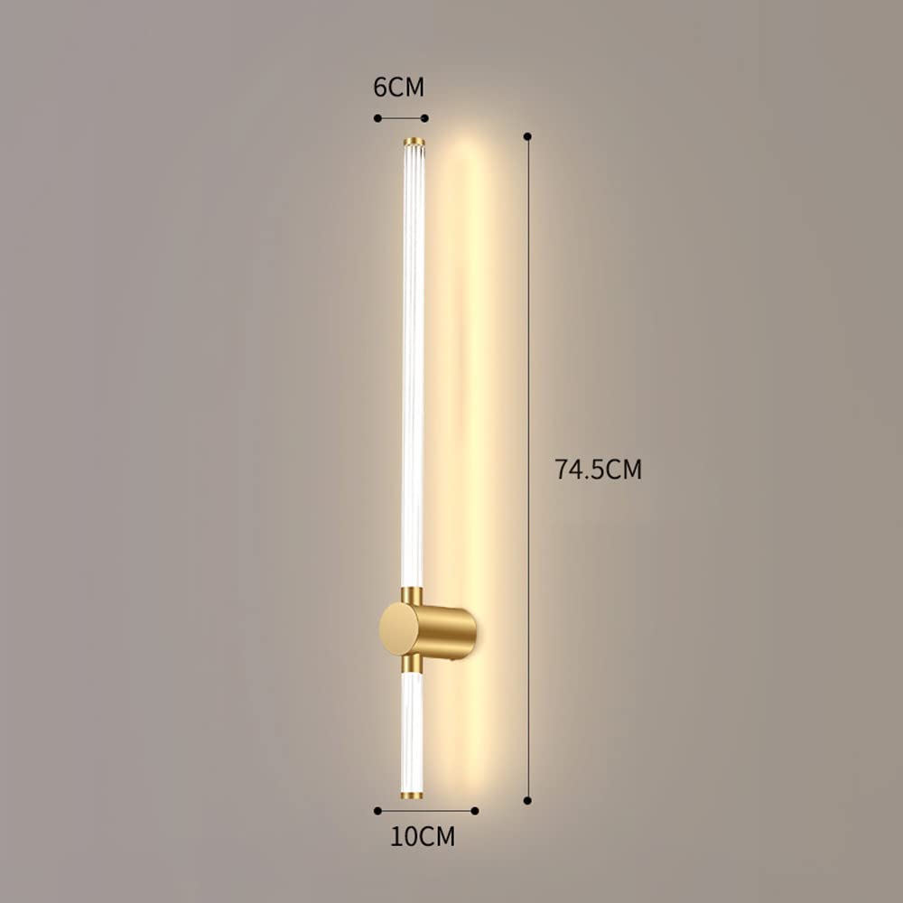 چراغ دیواری شمشیری شیشهای برای دکوراسیون