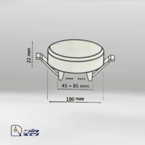 پنل تمام صفحه توکار افتو 12 وات گالری