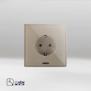 پریز برق ارت دار هوشمند شیلد سری Adler مدل SH1GAD