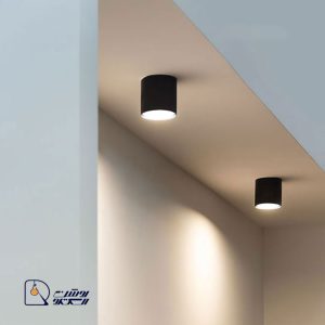 چراغ روکار استوانه ای SMD برند تات نور