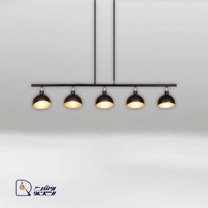 آویز جزیره خطی 5 شعله قارچی
