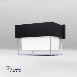 چراغ دیواری دکوراتیو تک گلس مربع