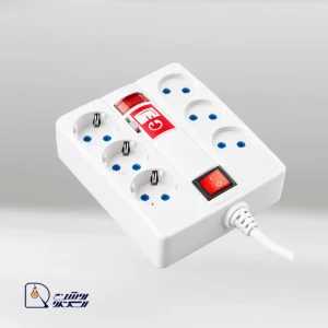 محافظ برق ۶ خانه دیجیتالی برند پارت